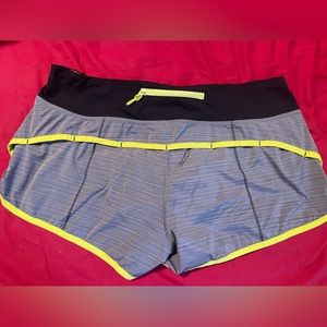 Lululemon speed shorts. Size 10